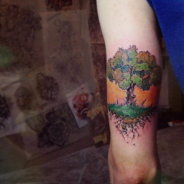 tatuaggio albero  81